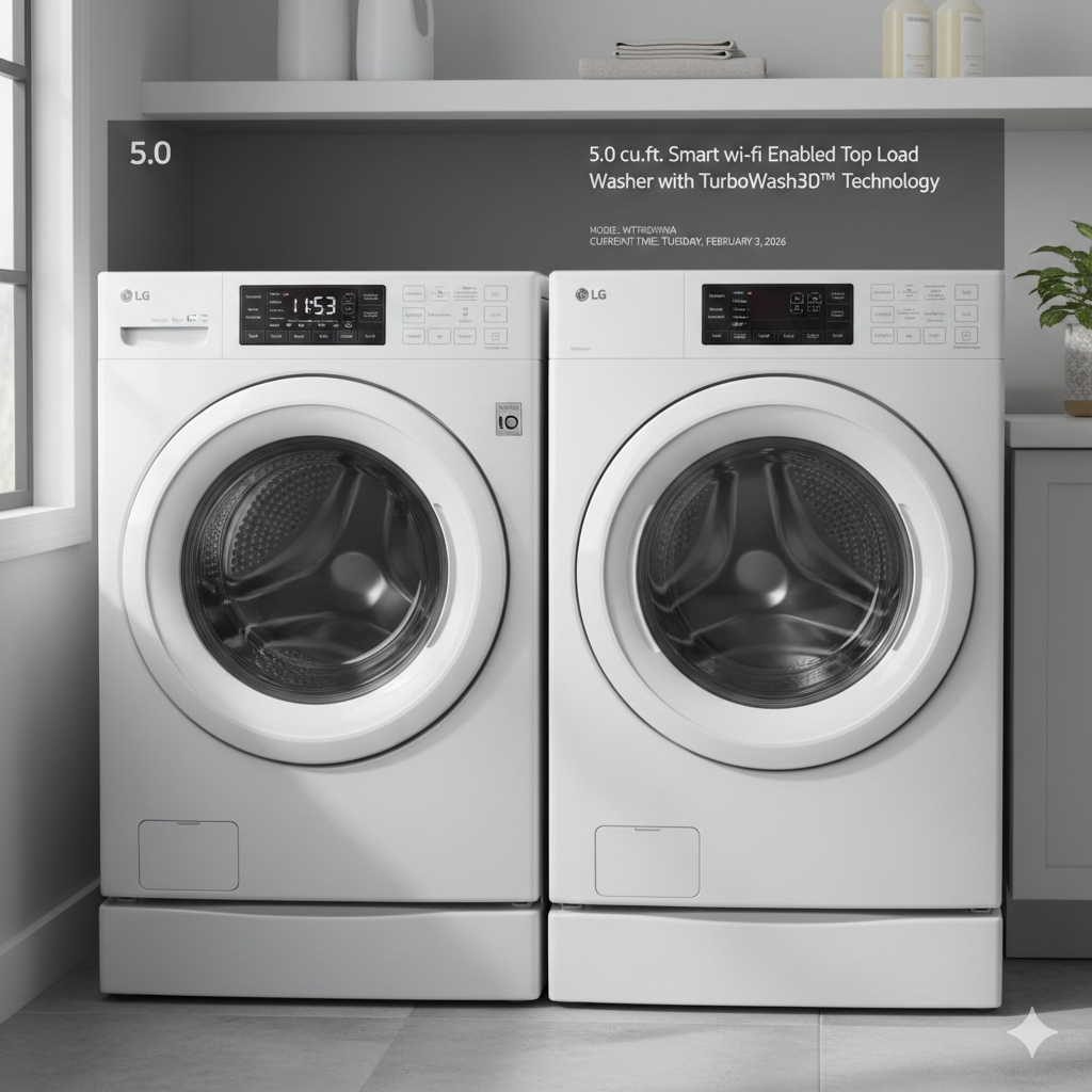 LG WT7300CV Top Load Washer